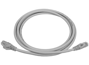PowerMAX White Cat.6 U/UTP T568B Patch Cord (LSZH) - with Divider